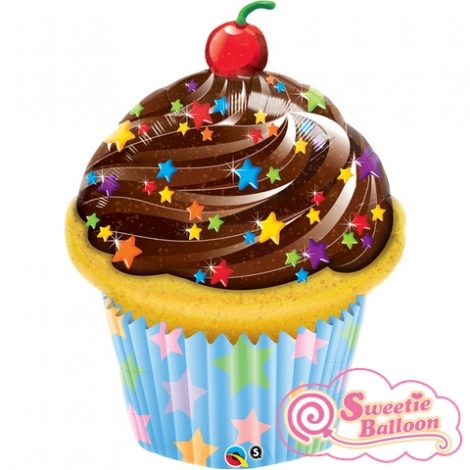 Q30697 Birthday Chocolate Cupcake Shape