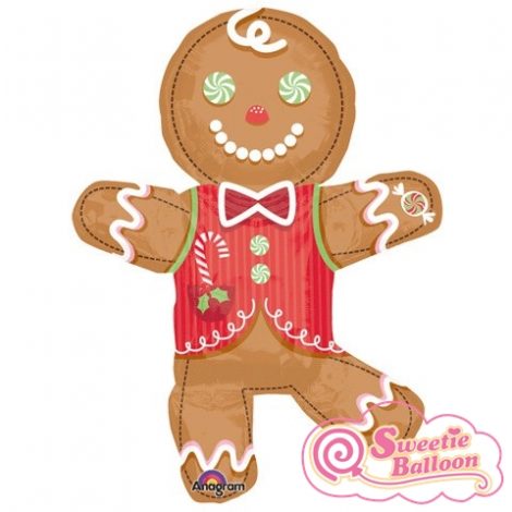 22769 Gingerbread Man Cookie Shaped