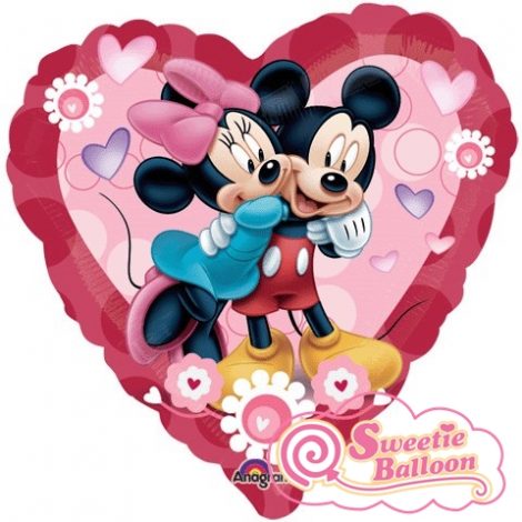 23044 Mickey & Minnie Heart Jumbo 32