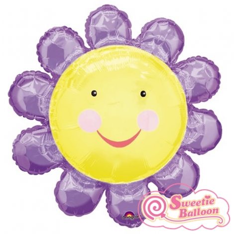 026635084390 Chatterbox Purple Flower SuperShape 29 x 29