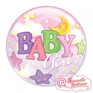 Q KAE 23598 Baby Girl Moon & Stars 22 56