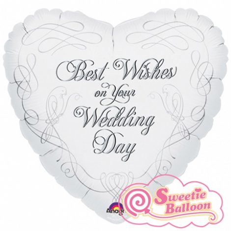 S40 13686-01,02 Wedding Doves Best Wishes A