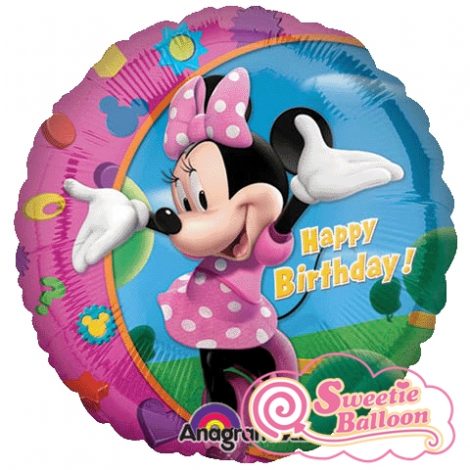 17797-01_z Minnie Mouse Birthday Foil Balloons