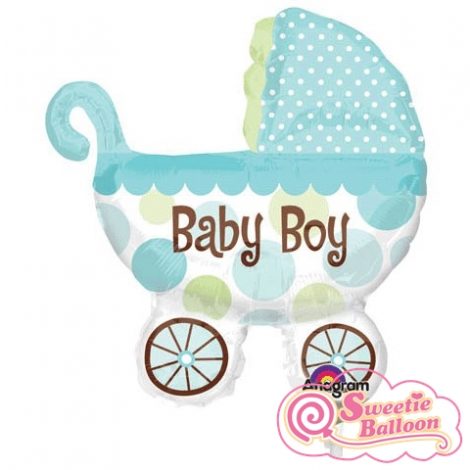 18070 Baby Buggy Boy - Mini Shape