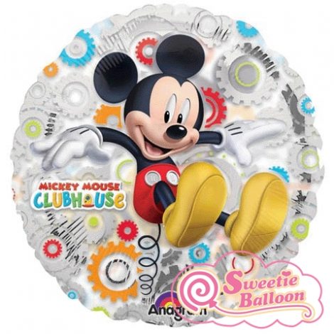 21178-01_z Mickey's Clubhouse Non-Foil Balloons