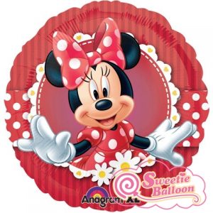 24813-01_z Mad About Minnie Foil Balloons