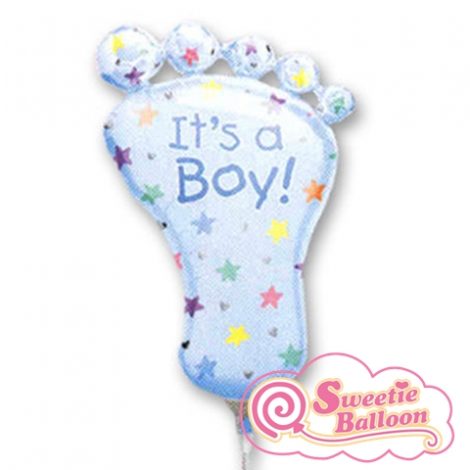 07689 It's a Boy Foot