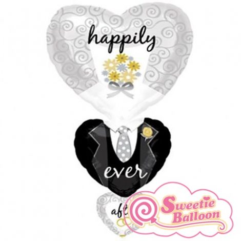 026635179133 Happily Ever After Supershape 36 x20