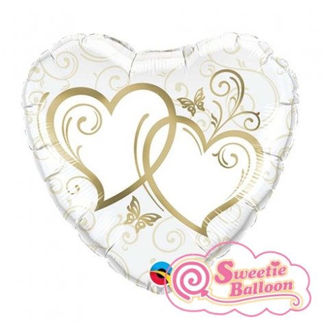 071444156660 Entwined Hearts - Gold 18