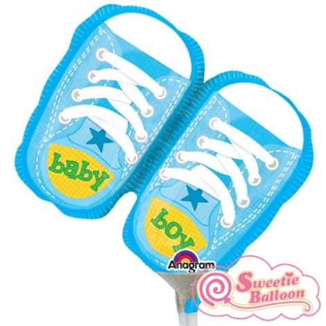 026635288699 Baby Boy Sporty Blue Kicks Mini Shape