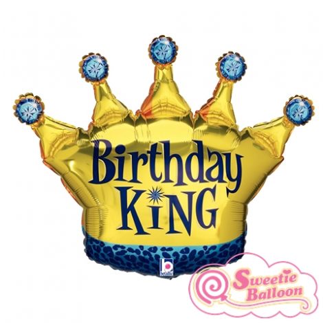 030625853477 Birthday King Crown Shape 36a