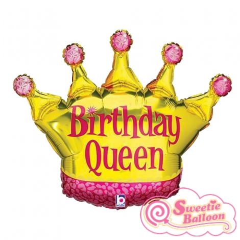 030625853484 Birthday Queen Crown Shape 36a